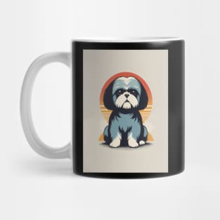 Shih Tzu Dog 2 - Japanese Retro Art Mug